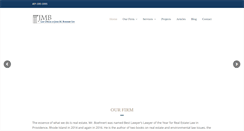 Desktop Screenshot of jmblawoffices.com